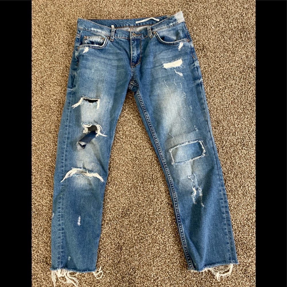 Zara relaxed jeans